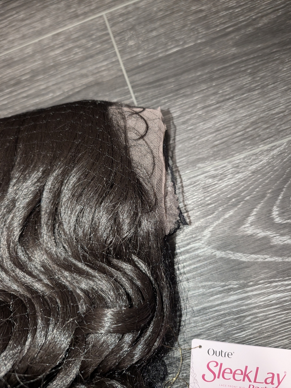 SleekLay Adelaide Synthetic Lace Front Wig - Black (Color 2) - Picture 8 of 11